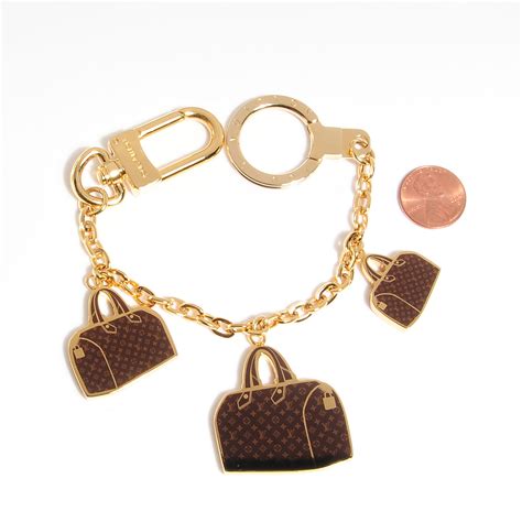 Louis Vuitton Bag Charm Speedy Monogram .